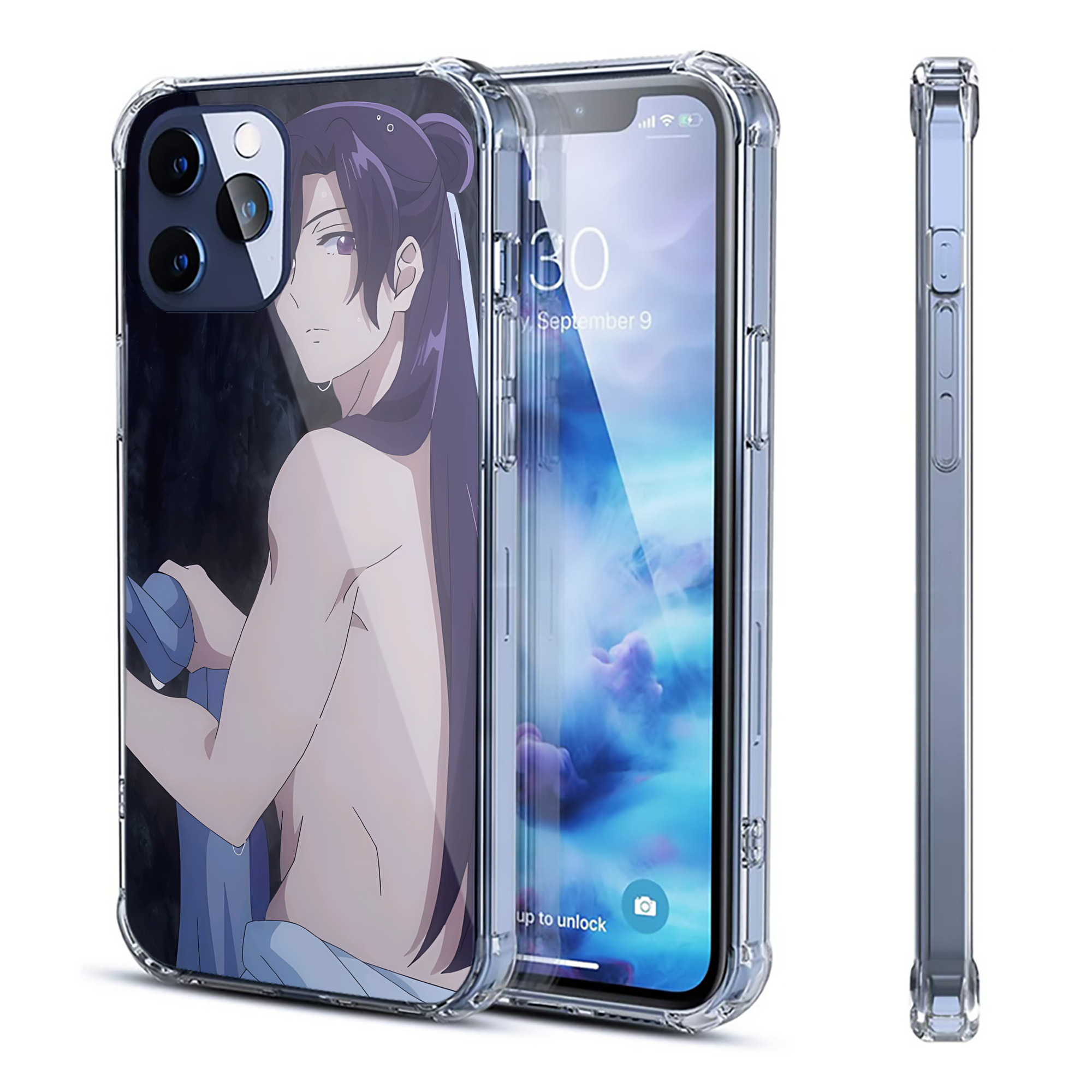 （画像用） 薬屋のひとりごと The Apothecary Diaries 【iPhone 12シリーズ対応】透明スマホケース（クリアソフトケース）